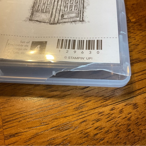 Stampin Up! Feeling Sentimental set of 4 clear mount stamp set - Picture 6 of 6